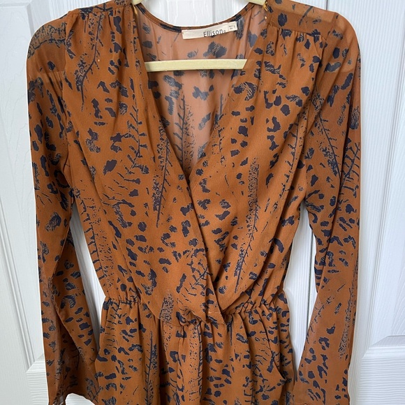 Ellison Flowy Romper - Picture 1 of 3